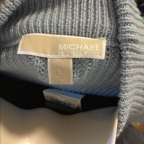 MICHAEL Michael Kors Sweater size large blue - Picture 11 of 16